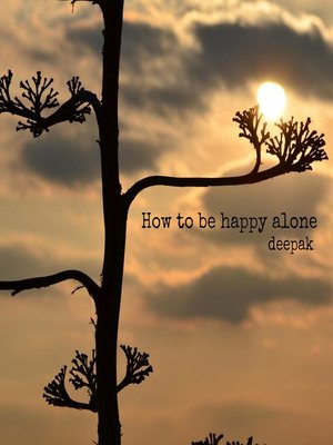 cover image of how to be happy alone
